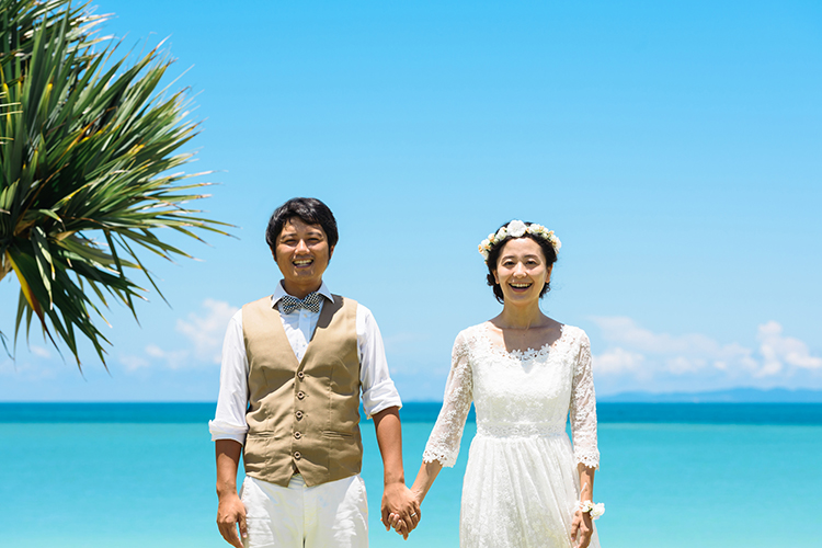 沖縄でフォト婚ならハナユメフォト！打合せが自宅でできて準備がラク
